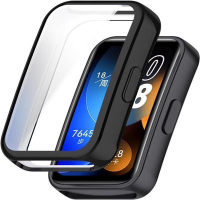 Protective Case Compatible with Huawei Band 10, TPU, Black