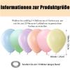 Gleemix 20 Pack 10 Inch Macaron Balloons view 2