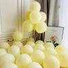 Gleemix 20 Pack Yellow Macaron Balloons view 3