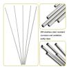 LOVSSU 304 Stainless Steel Round Capillary Seamless Straight Tube 4x2mm 8x6mm 13x11mm 14x12mm 10x8mm 16x14mm 18x16mm 250mm/500mm FR Applications (500mm, OD 12 x ID 11mm, 1 pc) view 4