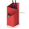 7LiuYueFei6 Modern Iron Umbrella Stand for the Home Office, Waterproof with Drip Tray, Double-Layer Umbrella Organizer (Red) (Yellow) view 2