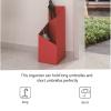 7LiuYueFei6 Modern Iron Umbrella Stand for the Home Office, Waterproof with Drip Tray, Double-Layer Umbrella Organizer (Red) (Yellow) view 4