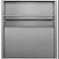 Stainless Steel Toilet Brush Cabinet with Shower Niche, Gray