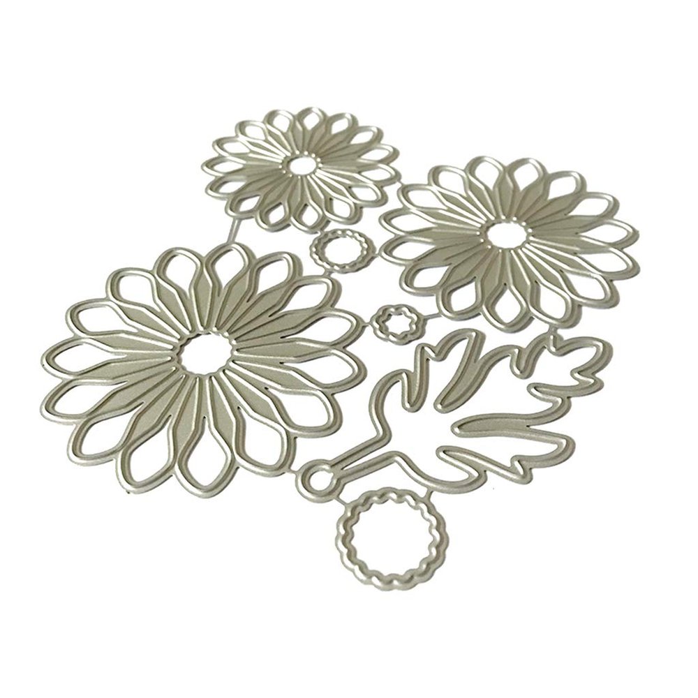 Klaisey Round Flower Petal Metal Cutting Die