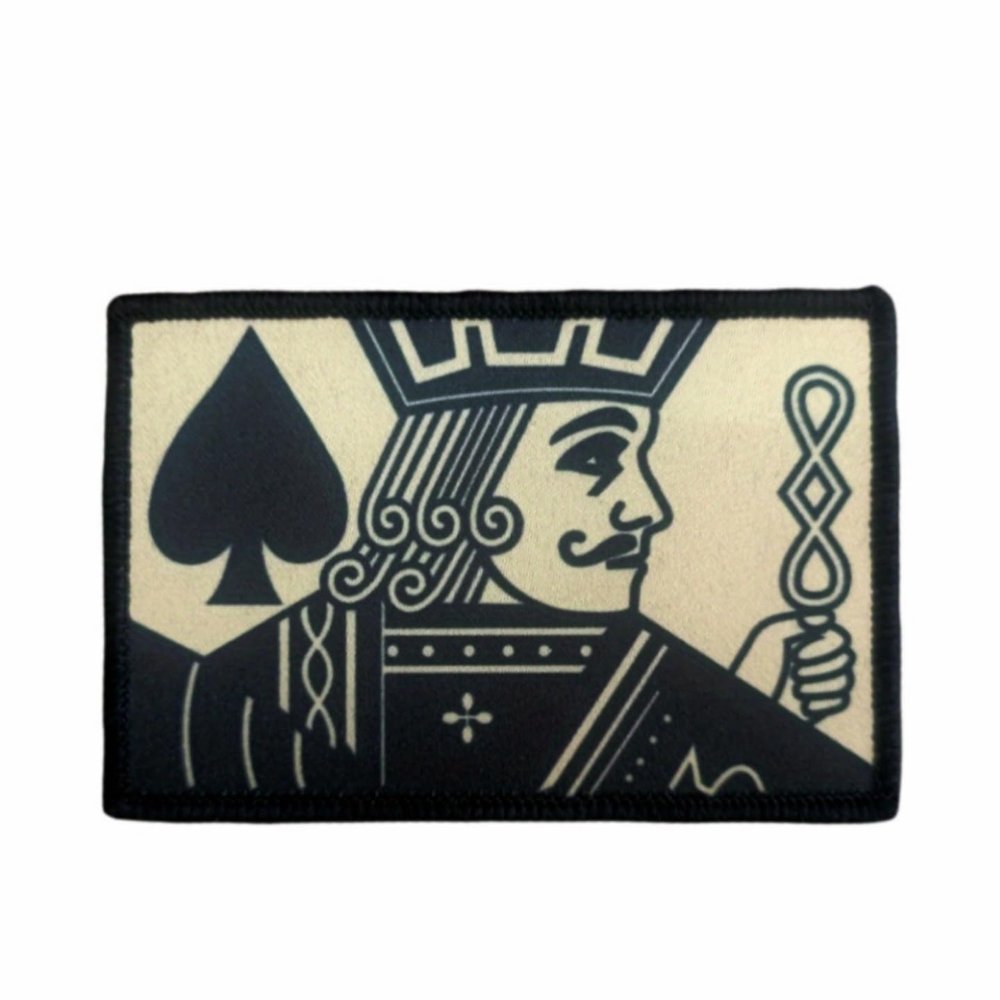 Velcro Patches, 'Funny Poker' Tactical Military Badge