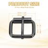 PATIKIL Metal Roller Buckles 10 Pack 0.55 Inch (14mm) view 2