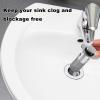 Hair Catcher Drain Plug - Flexible Drain Protection for Shower and Sink view 4
