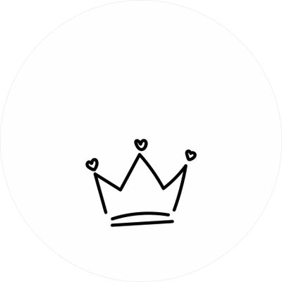 Customizable Button I 50mm (Crown)