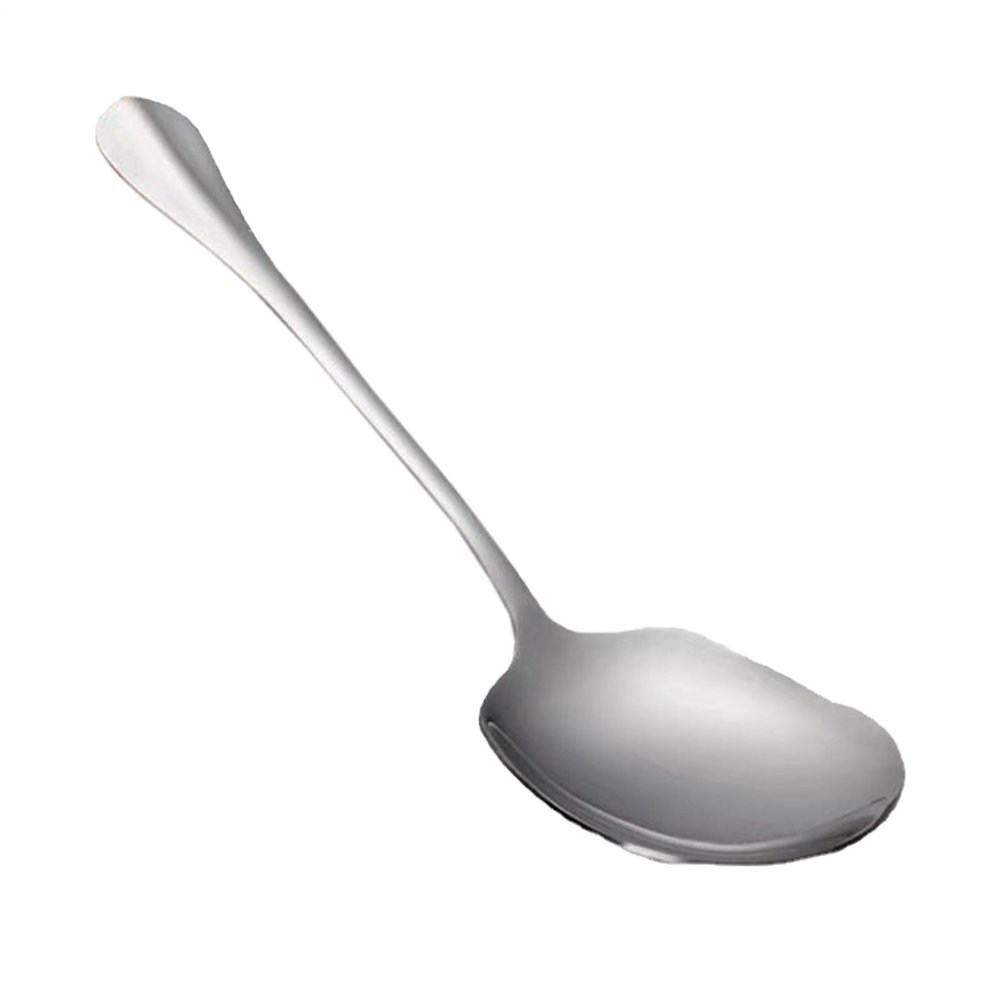 Big Serving Spoon - Extra Large Rice Spoon, Metal Kitchen Utensil