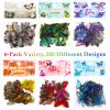 Ptwola 240 Butterfly Scrapbooking Stickers view 2