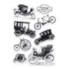 Auto Bicycle Silicone Clear Seal Stamp view 1