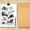 Auto Bicycle Silicone Clear Seal Stamp view 2