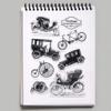 Auto Bicycle Silicone Clear Seal Stamp view 3