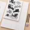 Auto Bicycle Silicone Clear Seal Stamp view 4