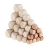 Klaisy 10 Pcs Blank Wooden Cubes view 3