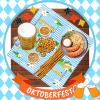 Oizemori Oktoberfest Napkins Set view 3