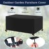 Patio Furniture Cover 290 x 210 x 90 cm, 420D Oxford Fabric, Waterproof and UV-Resistant view 3