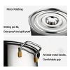 GAOAZHEN Stainless Steel Soup Pot with Spigot and Lid view 3
