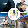 Silicone Jig Skirts, 30 Silicone Bundles in Numerous Colors, Easy to view 4