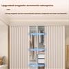 Generico Blackout Curtains for Open Closet Doors, Blue, 225 x 240 cm view 2