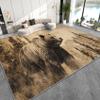 AevuCub Grizzly Bear Rug, 140 x 200 cm, Low-Pile, Washable view 1