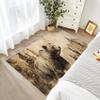 AevuCub Grizzly Bear Rug, 140 x 200 cm, Low-Pile, Washable view 4