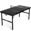 JOOLA Midsize FA-X Table Tennis Table – Compact Indoor Table with Suitcase-Style Design view 1