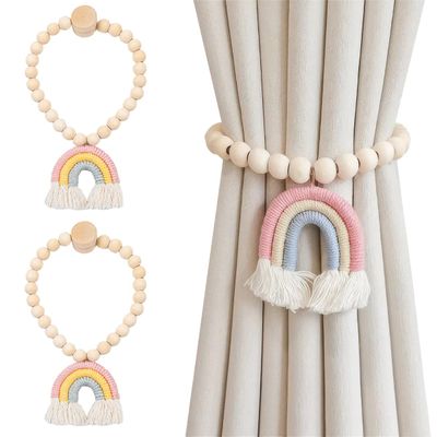 Rainbow Curtain Tiebacks - 2 Pack