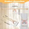 Rainbow Curtain Tiebacks - 2 Pack view 2