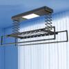 Electric Aluminum Ceiling-Mounted Clothes Dryer with Remote view 1
