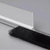 Generic Type F Door Draft Stopper, Aluminum Base with Brush, 100 cm (4.5 cm) view 1
