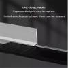 Generic Type F Door Draft Stopper, Aluminum Base with Brush, 100 cm (4.5 cm) view 4