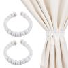 Larrel 2-Piece Braided Curtain Tiebacks view 1