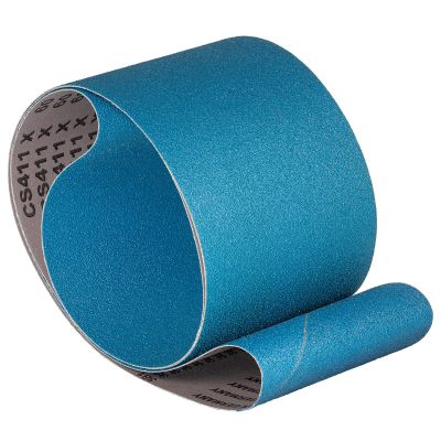 Klingspor CS 411 X Zirconia Sanding Belts, 150 x 1220 mm, Grit 120, for Metal and Steel