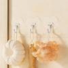 Strong Adhesive Wall Hooks - 10 Pack view 2