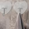 Strong Adhesive Wall Hooks - 10 Pack view 3
