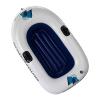 Inflatable PVC Boat, 145 x 91 cm, Foldable, Reinforced Frame view 1
