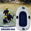 Inflatable PVC Boat, 145 x 91 cm, Foldable, Reinforced Frame view 3