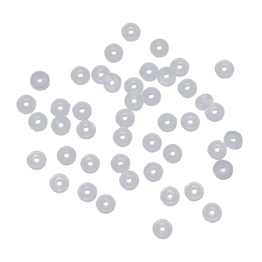 Chevnzev Silicone Rubber Stoppers for Jewelry Making