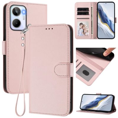 Jiajihua Flip Cover for Realme 10 4G, Pink