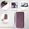 Jiajihua Flip Cover for Samsung Galaxy S21 Plus 5G, Violet view 3