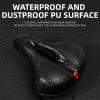 POIBNZ Bicycle Saddle for Bianchi Via Narone, Red view 4