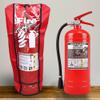 Fire Extinguisher Cover, Large, 2-Pack – Transparent, Waterproof, Weather-Resistant Cover for Extinguishers up to 10 kg view 3