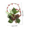 Cabilock Mini Christmas Wreath Ornament view 2