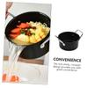 Outdoor BBQ Pot, 1-Piece, Stainless Steel and Carbon Steel, for Camping view 3