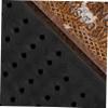 SHINEOFI Heavy-Duty Black Plastic Trench Drain Cover with Non-Slip Grid view 3