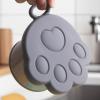 Silicone Jar Lids - Cat Paw Design view 3