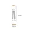 TOYANDONA Detachable Chest Expander with Wooden Handle and Spring Resistance for Arm and Chest Training, Multifunctional Home Workout Equipment view 2