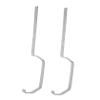 SHINEOFI 2-Pack Heavy-Duty Adjustable Iron Gutter Brackets, 200 mm view 1