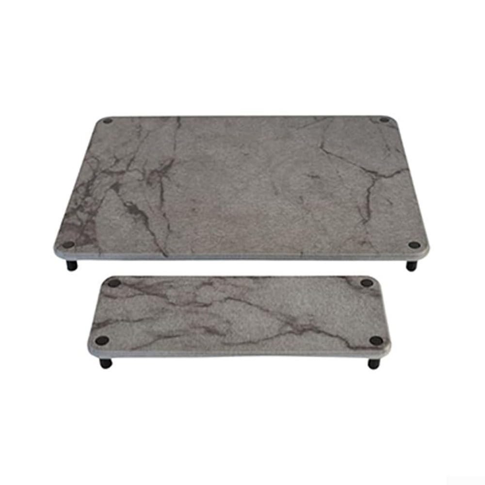 Fast-Drying Diatom Mud Mat Set with Metal Holders